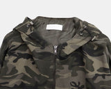 Jack Camo Two-Way String Hood Bomber Jacket