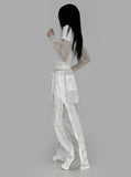 Color Matching Parachute Pants
