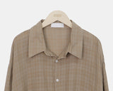 Elnia Check Long Sleeve Shirt