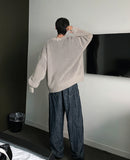Mesh warmer round knit