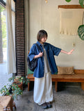 [unisex] Billud Denim Over Short Sleeve Shirt