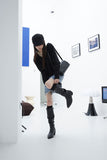 see-through long socks