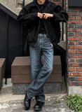 Black Marble chelsea boots