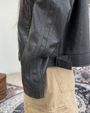 Azen Track Leather Jacket