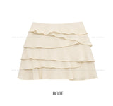 Morin Wavy Layer Frill Skirt