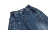 Groy Washing Balloon Denim Pants