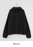Puke Color Matching Hood Windbreaker