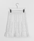 Romney Banding Flower Frill Laced Layered Skirt