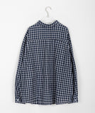 [unisex] Meuroi Over Check Shirt