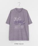 [Unisex] Sinte Pigment Printing Over Short Sleeve Tee