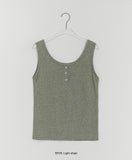 Gelsource Summer Button Layered Sleeveless