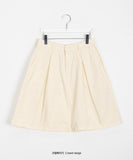 Lissu Pintuck Cotton Midi Skirt