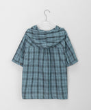 Yuito Seersucker Check Hood Short Sleeve Shirt