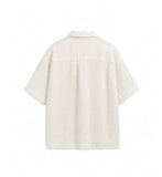 Robin Hairy Collared Short Sleeve Cardigan