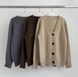 Soft Loose Avant Fit Sibori Long Sleeve Cardigan