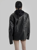 Kes Stud Leather Jacket