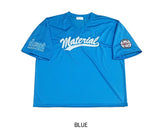 Beskitt V-neck mesh short-sleeved