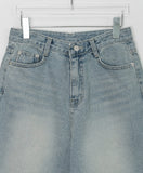 Kayachi Damage Washing Bermuda Denim Pants
