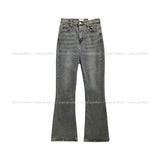 Grayish Washing Bootcut Denim Pants