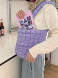 Moban Padded Cloud Quilting Shoulder Bag