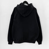 Raven Brushed Hoodie