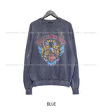 (UNISEX) Moto Vintage Pigment Sweatshirt