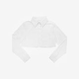 Ner shirt + bustier + pleated skirt set