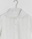 Pompa Collar Frill Short Sleeve Blouse