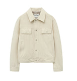 Vegan Suede Trucker Jacket