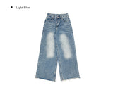 Nino Washing Denim Wide Pants