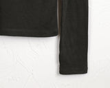 Pepo O-ring Slit Warmer Long-sleeved T-shirt