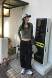 DEEP NECK CROP T