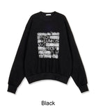 Miley printed boucle knitwear