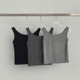 Dot Ribbon String Layered Unique Sleeveless