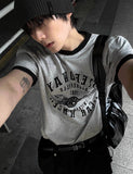 Printing Ringer Short Sleeve Tee