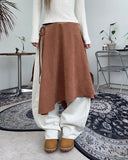 Festie Suede Wrap Skirt