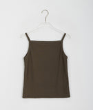 [BAONHAUS] Nitch String Ribbed Cardigan Set