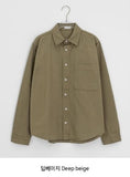 Melpha Pocket Corduroy Long Sleeve Shirt