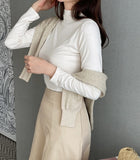 Viero flared midi skirt