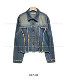 Raven Deki Cropped Denim Jacket