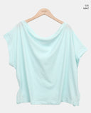Lecan Off-Shoulder Short Sleeve T-shirt