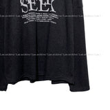 Hyde Letter Ribbed Knit Tee