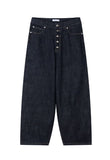 Dape embroidered fly denim pants