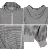 Nian Pigment Stripe Hood Zip-up