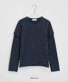 Clintel Layered Over Long-Sleeved T-Shirt