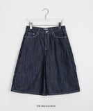 Kuhato carpender denim bermuda pants