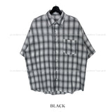 Tring check short sleeve shirt