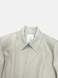 Knittle move linen blouson jacket