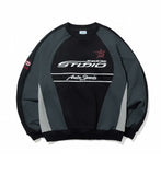 93 Racing Color Matching Graphic Pullover