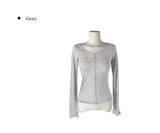 Nippy Frill Double-Side Layered T-Shirt
